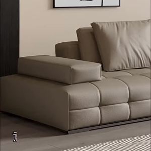 Sofa Genuine Leather Sponge Sofa First Layer Cowhide Genuine Leather Sofa