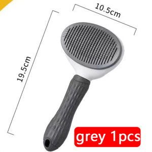 1/3PCS  Dog cat Comb dog Hair Brush Dog Hair Comb Automatic Hair Removal Pet Grooming Tool Puppy Shedding One Click Automatic Hair Removal Cleaning Brush