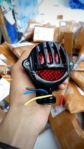 STOPLAMP JAPSTYLE LAMPU STOP BELAKANG GRILL TRALIS BOBBER HARLEY CAFERACER MODEL CLASSIC