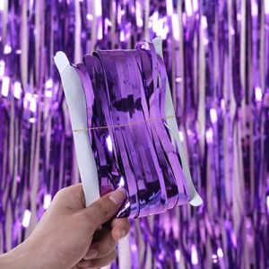 1*2M 3D Rose Gold Shimmer Wall Stickers Pneumatic Sequins Art Panel Mirror Wall Cloth Wedding Birthday Party Backdrop Decor