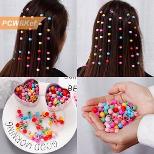 【PCWFKef】 Đáng yêu hạt kẹp tóc cho cô gái kẹo màu sắc nhựa mini tóc Clips barrette