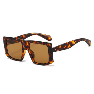 JN IMPRESSION Cross-border fashion new large frame ins womens sunglasses square Y2K foreign trade mens simple sunglasses