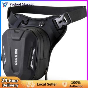 【Vodool】Motorbike Storage Fanny Pack Waterproof Leg Bag with Multiple Pockets for Tools and Essentials for Every Ride