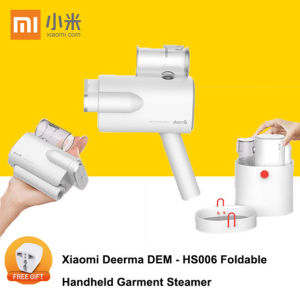 Original Deerma Foldable Garment Steamer Wrinkle Handheld Remover