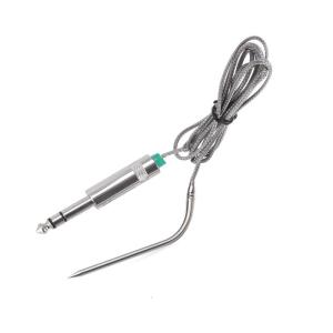 Commercial Grade 5 Foot Untarnished Cooking Investigate With 43 Foot Heat Resistant Cable For Precise BBQ And Barbecue Thermoregulation