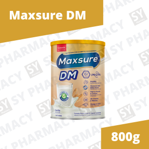 [ 𝗗𝗜𝗔𝗕𝗘𝗧𝗘𝗦 𝗠𝗔𝗡𝗔𝗚𝗘𝗠𝗘𝗡𝗧 ] Genexis Nutrition Maxsure DM Vanillan Flavour 800g (Exp: 04/2028)