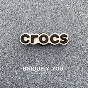 Charm cross jibbitz Logo Chữ Tiếng Anh Trang Trí Trên Xe Hơi Thời Trang sticker dép cross