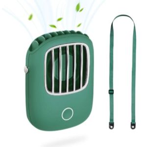 ขายดี!! พัดลมคล้องคอ เกาหลี พัดลมพกพา ขนาดเล็ก ชาร์จแบตได้ พัดลม จิ๋ว ห้อยคอ Mini USB Fan ปรับความแรงลมได้ 3 ระดับ