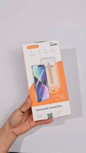 Kính Cường Lực Tự Dán Chống Bụi Thông Minh Cho Điện Thoại iPhone 17 16 Pro Max 15 14 13 12 11