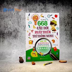 sách - Phát Triển Trí Tuệ IO - 668 Câu Hỏi Phát Triển Trí Thông Minh Cho Trẻ - Tập 6 ( Bìa Mềm )(VT)