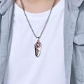 Kalung Liontin Yin Yang Variasi Tulisan China Gold Silver / Taoist Retro Edict Pendant / YinYang Symbol Necklace Taoism Pendant + Chain / Accessories Protection Safety Amulet Lucky Charm Import / Six Character Mantra Tao Simbol Pelindung Kebahagiaan. 