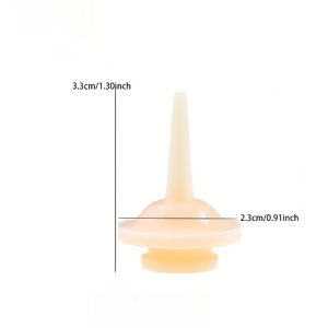 4pcs Pet Silicone Pacifier Newborn Pet Feeding Miracle Nipples Kitten Bottle Feeder Nurse For Cats