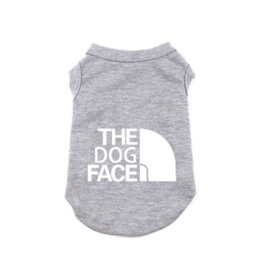 HATELI Pet Dog Vest T-shirt Vest Pullover Clothes Cotton Small Dog French Bulldog Shirt Letter Printing Puppy Clothes