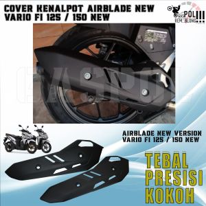 COVER TUTUP TAMENG KNALPOT AIRBLADE NEW VARIO 125 150 ABS CBS PCX CBU AIR BLADE VIETNAM HONDA PNP