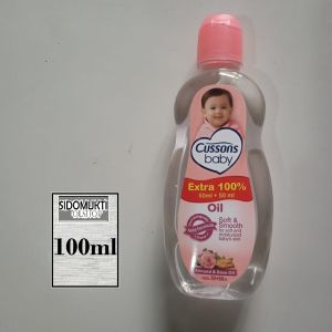 Cussons Baby Oil 50+50ml Minyak Urut Melrmbabkan