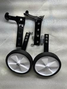 KIDS BICYCLE SIDE WHEELS TRAINING WHEEL SIZE 1214161820 INCHES 5 IN 1 ADJUSTABLE FOLDABLE MULTI FUNCTIONAL