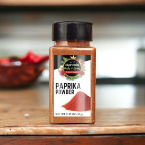 Paprika Powder 90g in Shaker Bottle by Jinkys Daily Herbs & Spices