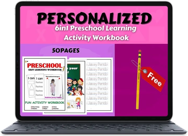 Preschool Learning Activity Workbook Volume 1 (50 PAGES) | Lazada PH