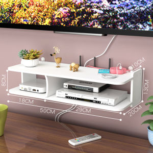 ชั้นวางเราเตอร์ ชั้นเก็บเราเตอร์wifi ชั้นวางของติดผนัง ชั้นวางกล่องwifi ที่วางกล่องwifi PVC กันปลวก กันน้ำ Box Shelf Router