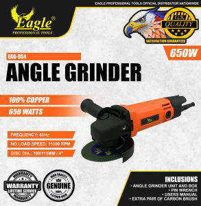 Heavy Duty Angle Grinder 650W EAG-954 Eagle Professional Tools