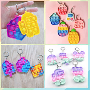 🌈ส่งเร็วในไทย🌈 Pop it Push Pop Bubble สีรุ้งสดใส ที่กดสุดฮิต ของเล่นกดบับเบิ้ล เล่นได้ทุกวัย ยางกด คลายเครียด ของเล่นเด็ก มีเก็บเงินปลายทาง