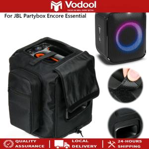 【Free Shipping】 JBL Partybox Encore Essential Speaker Cover with Microphone Storage Bag Black Compatible with Audio Mounts