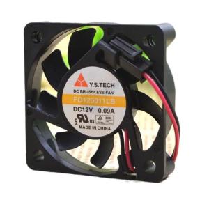 แฟน 50 มม. 5 ซม. สำหรับ Y.S.Tech FD125011LB 12V 0.09A 5010 พัดลมระบายความร้อนสำหรับที่ชาร์จและอุปกรณ์อิเล็กทรอนิกส์
