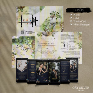 Undanga Pernikahan Pakai Amplop | Seri GS 010 DG | Free Video Undangan Digital