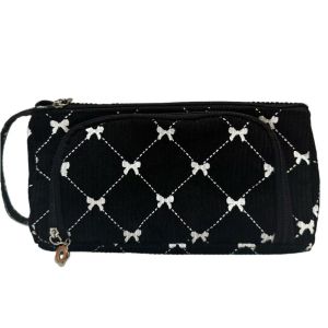 W5YR Multifunctional Large Pencil Case Big Capacity Fashion Canvas Pencil Pouch Desk Organizer Stationery Box