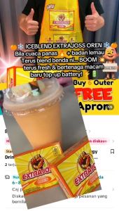 Extra joss Minuman berperisa dengan gingseng @ royal jeli.