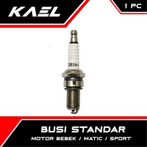 Busi Standar C7HSA-CPR6EA-D8EA-BP5ES-BP7HS Beat/Vario 110-125-150 Old-New LED/Mio Soul-Sporty-M3-Z-S-Smile/RX King/Grand/GL/Vixion/Scorpio/Soul GT/X-Ride/Scoopy/Spacy/Supra-X-125-Fit/Blade/Revo-Absolute/Jupiter-Z-MX/Vega-ZR-R/F1ZR-Force 1/Satria-FU