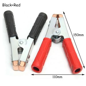 Portable Alligator Clips Battery Jumper Car Vehicle Copper Clamp/Charging Metal Wire Probe/Large Booster Cable Connector