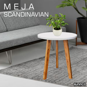GUNINCO Meja Scandinavia Meja Tamu Minimalis Murah / Meja samping ruang tamu aesthetic