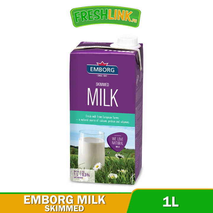 Emborg UHT Skimmed Milk 1L | Lazada PH