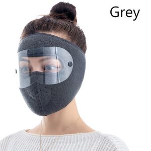 Face Mask Adult Breathable Mask Full Face Durable UV Anti-Pollution Motorcycling Face Mask Washable Soft Men Women Health Care