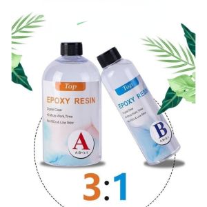 1kg Clear Epoxy Resin 3:1 Casting Acrylic Modified Resin Clear Set A & B (Jewelry resin)
