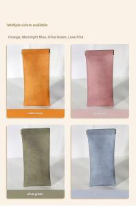 【SG Stock】Korean Glasses Storage Bag Automatic closing Leather Material High appearance眼镜收纳袋自动闭合皮质