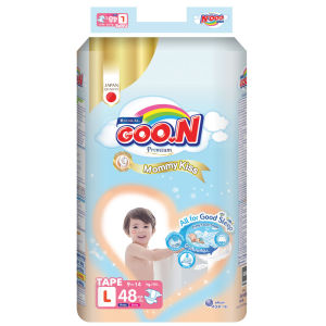 Bỉm - Tã dán Goon Mommykiss size NB66 -  S62 -M56 - L48 - XL44