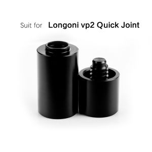 MUNCHX 1Set Special Billiard Cue Joint Protector Set Black Plastic Joint Caps Replacement Billiards Accessories for Uni Loc Wavy