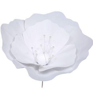 FLORI Giant Wedding Road Flower Reusable DIY Large Flower Fashion 40cm Background Fake Flowers Wedding Backdrop