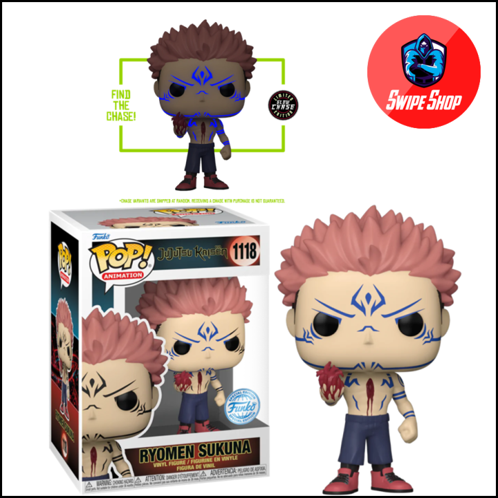 Funko Pop Ryomen Sukuna Jujutsu Kaisen Glow Chase Exclusive | Lazada PH