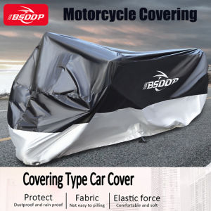 BSDDP Motorcycle Covering Motor Waterproof Motorcycle Cover Motor cover Motor covering Motorbike Rain Cover Motorcycle Dustproof Covering Outdoor Protect Motorbike Cover