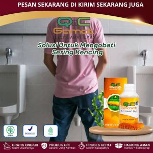 Obat Sering Kencing Pipis Terus Beser Sering Buang Air Kecil Malam Hari Infeksi Saluran Kemih Kencing Sakit Saat Kencing Atasi Dengan QnC Jelly Gamat