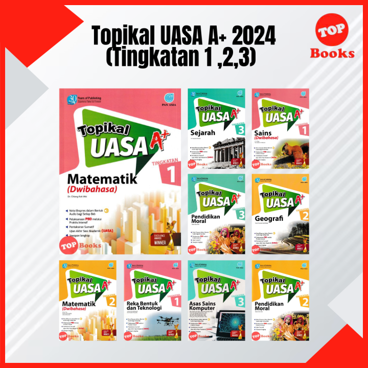 Topbooks Pan Asia Buku Latihan Topikal Uasa A Tingkatan Lazada