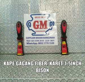 Kape Scrap Gagang Fiber Karet 15" BISON