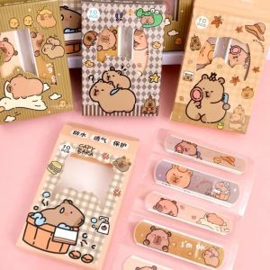 Capybara Cartoon Bandage Waterproof Wound Plaster Cute Adhesive First Aid Strip for Kids Injuries