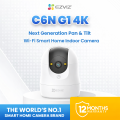 EZVIZ C6N SERIES 3MP / G1 3K / G1 4K Wi-Fi Smart CCTV Camera 360° Pan and Tilt smart Indoor Camera connect to cellphone. 