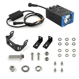 carolyn Car Offroad Motorcycle Accessories High Power LED Grid Lights 320W Projector Fog Universal Grid Light Spotlight