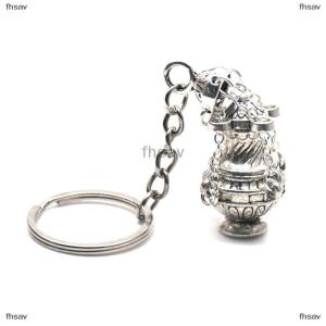 [COD] fhsav Christian Incense For Burner Keychain Metal Censer Religious For Key Ring Jewelry Bag Car Pendant Keyfob For Home Office