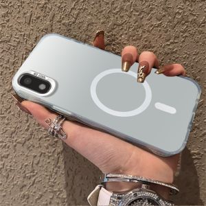 For casing Samsung A10 phone case hard case TPU protector smooth shockproof cover new design aesthetic wireless magnetic attraction cybswx01